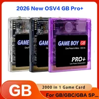 Tarjeta de juego multijuego 2000 en 1 EDGB Gameboy Card OS V4 con tarjeta de juego TF de 4GB para consolas de juegos GB GBC SP