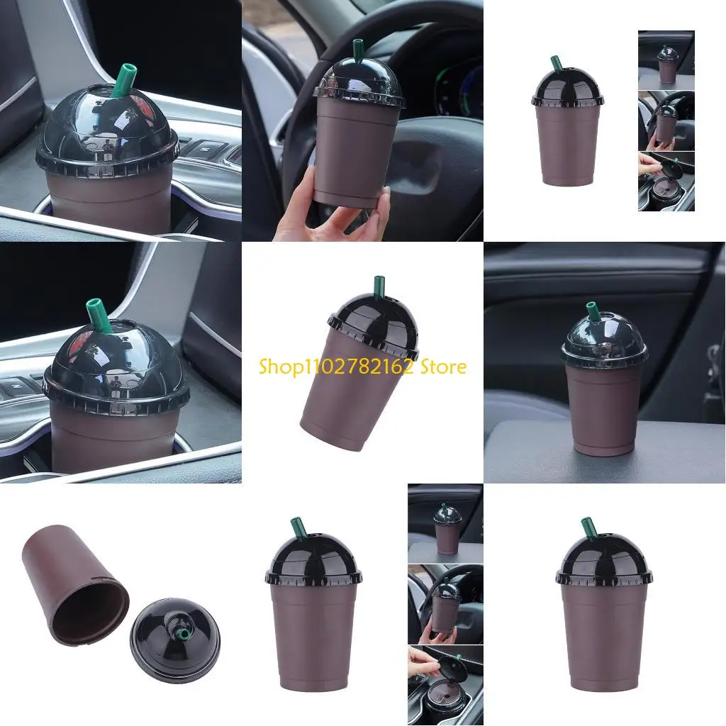 

547B Car Ashtray Garbage Coin Storage Cup Container Ashes Holder Cup