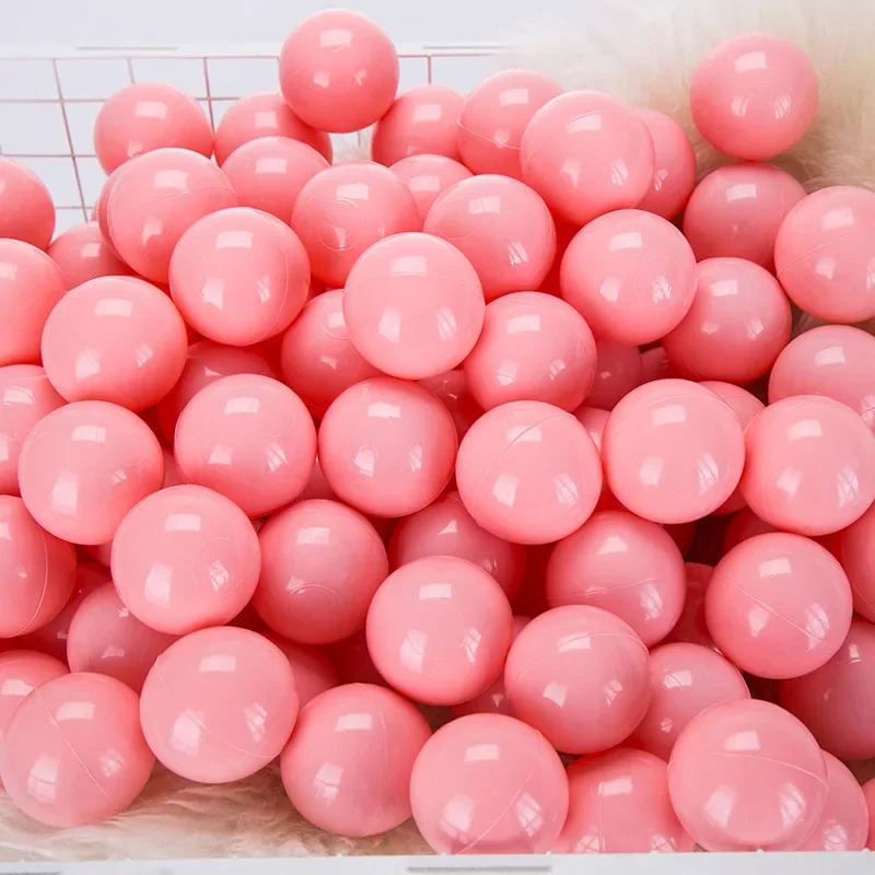 50 stks Kleurrijke Liefde Ster Plastic Oceaan Ballenbakken Milieuvriendelijke Grappige Baby Kid Zwemmen Pit Spelen Speelgoed Water Zwembad Ocean Wave Ballen Geschenken