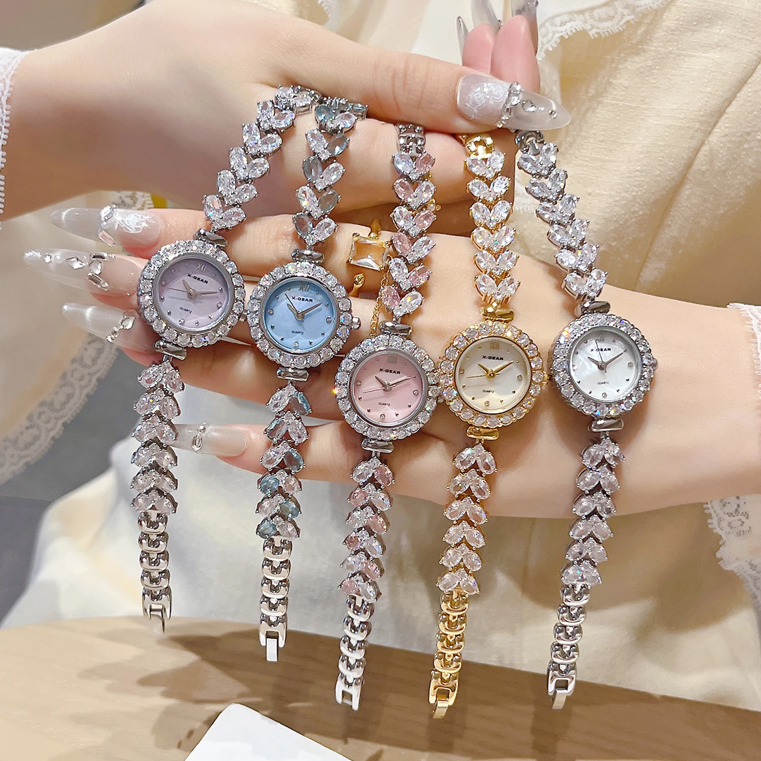 ساعة X-GEAR Premium كوارتز ستانلس ستيل مقاومة للماء للأولاد والبنات - ساعة يد للطلاب، هدية عيد ميلاد