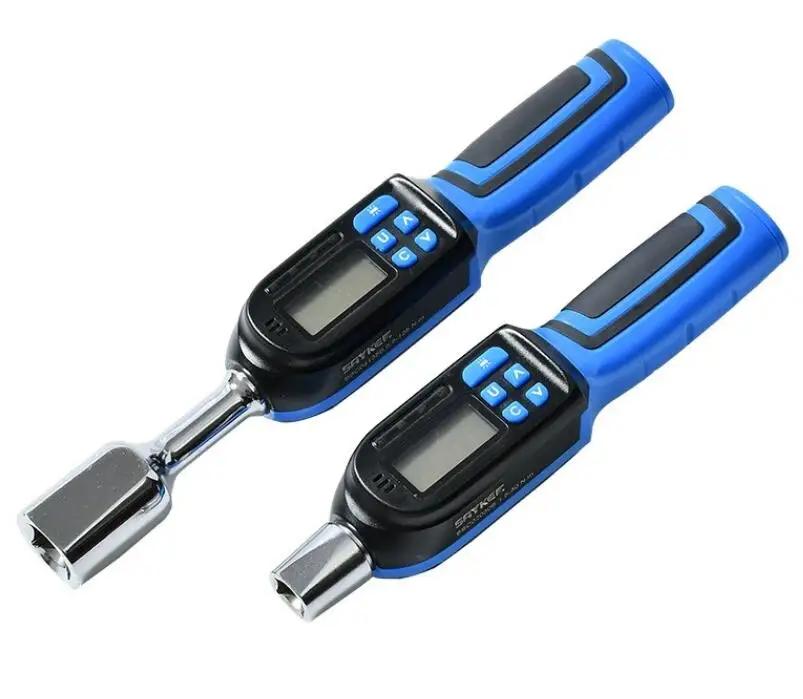 

Professional Interchangeable Industry Adjustable Digital Torque Wrench 0.3-135NM Repair Kit