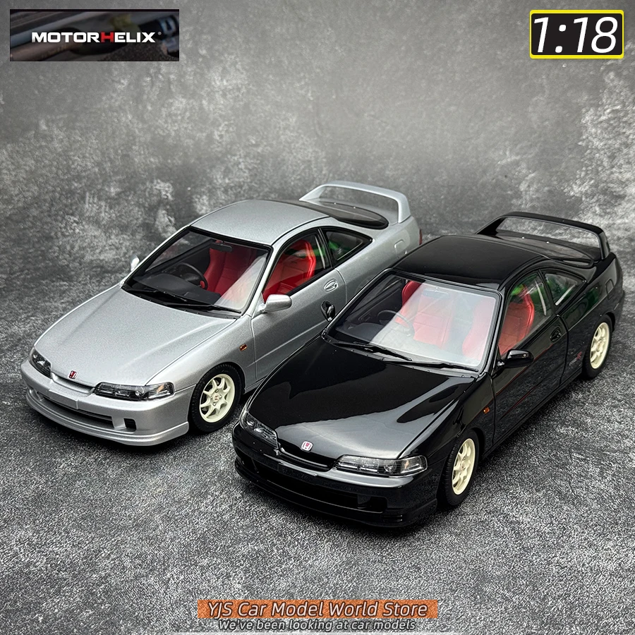 MOTORHELIX diecast model 1/18 New Honda Integra Type R (DC2) Pre-Facelift early version car model Holiday Gift collection