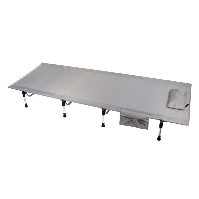 

Aluminum Frame High Quality Outdoor Folding Portable Camping Bed Oxford Sleeping Bed Cot for Travel