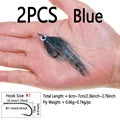 2pcs Blue