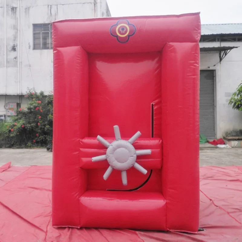 2x2m cash grab booth inflatable money machine