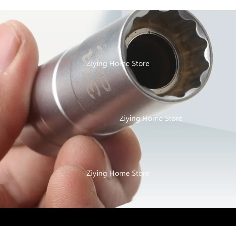 

Suitable for 7-piece/5-piece Universal Spark Plug Socket Combination Tool, Ultra-thin 3/8 Mid Fly Socket