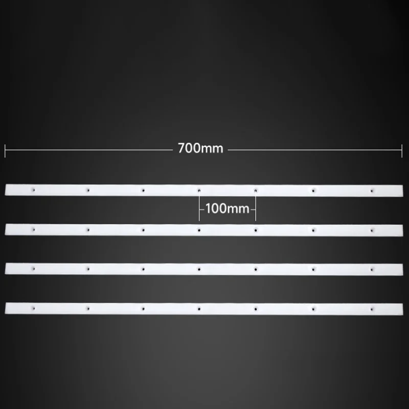 1Set 70cm Trimming Milling Groove Engraving Guide Rail Adjustable Backing Auxiliary Guide Rail Bracket DIY Woodworking Tools