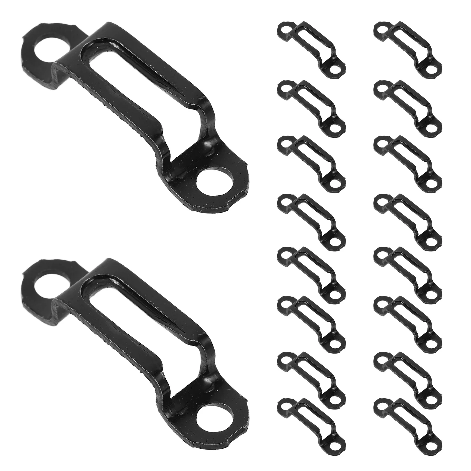 

100Pcs Invisible Furniture Fastener Kit Iron Material Full-Open Design Easy Disassembly Assembly Various Wardrobe Applications