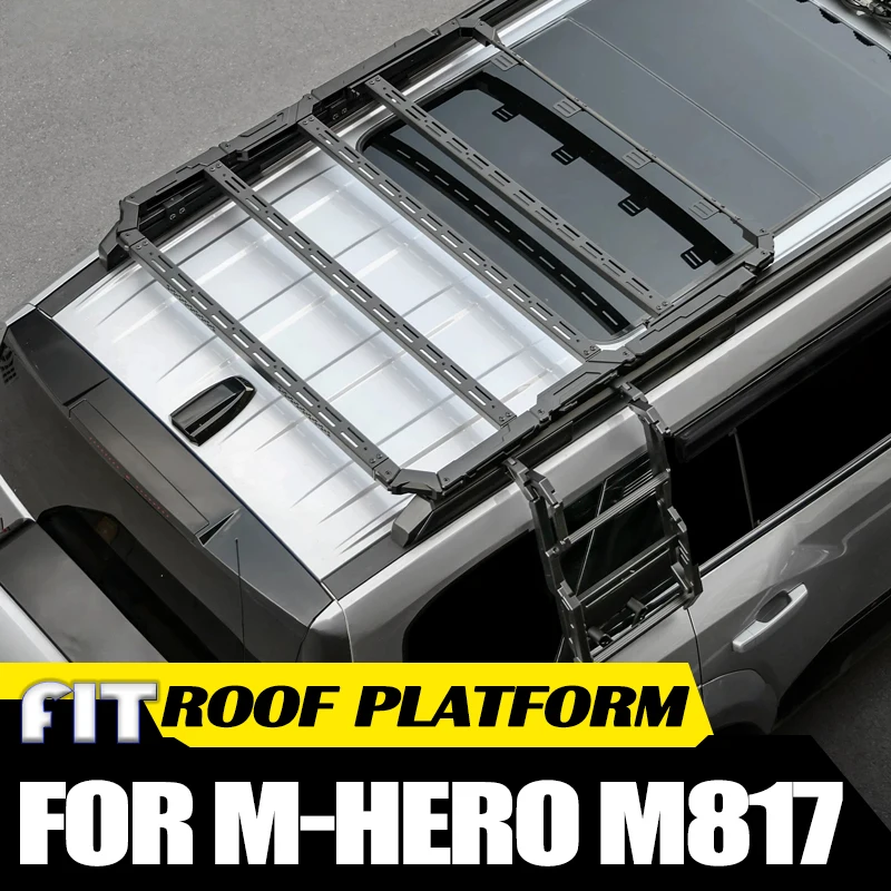 

Багажная платформа на крышу автомобиля для Dongfeng M-Hero M817 2025-2026: Модифицированный внедорожный багажник MC для расширения грузового пространства и активного отдыха