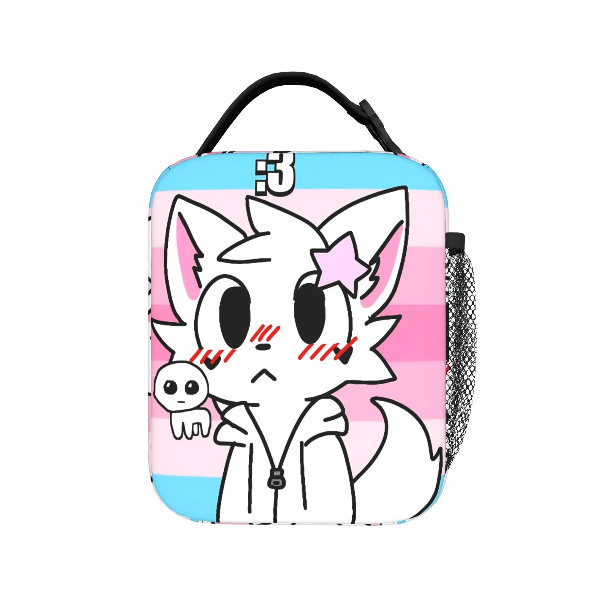 Boykisser Insulated Lunch Bag Large Cat Reusable Cooler Bag Lunch Box Tote Beach  Picnic Food Handbags