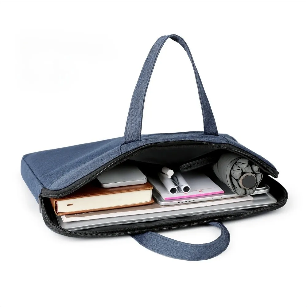 

Waterproof Large Capacity Business Briefcase Document File Paper Organizer Folder Tote Bag Portable Shockproof