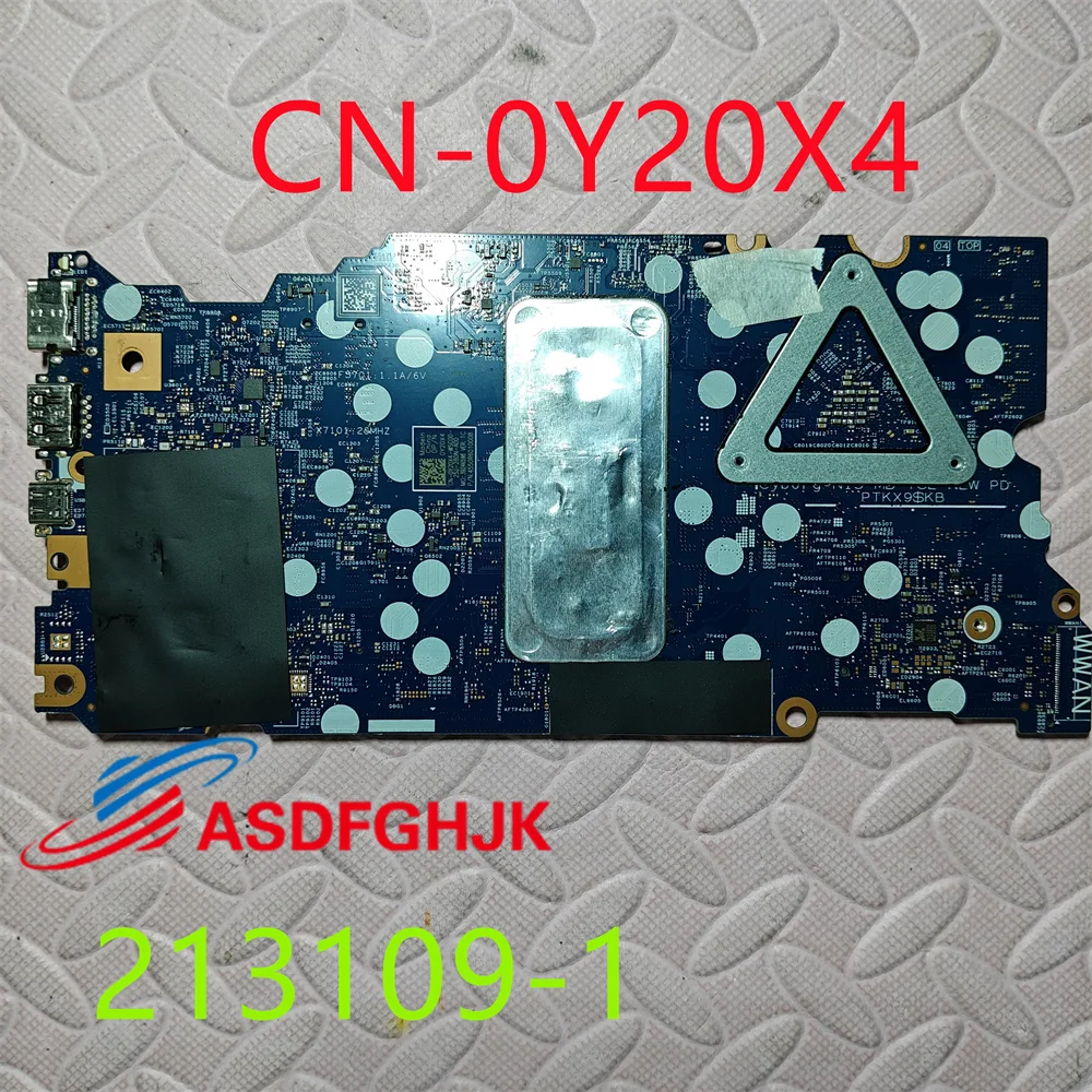 Scheda Madre For Inspiron 15 5510 5518 Motherboard 213109-1 I7-11390H CN-0Y20X4 0Y20X4 Y20X4 In Good Condition