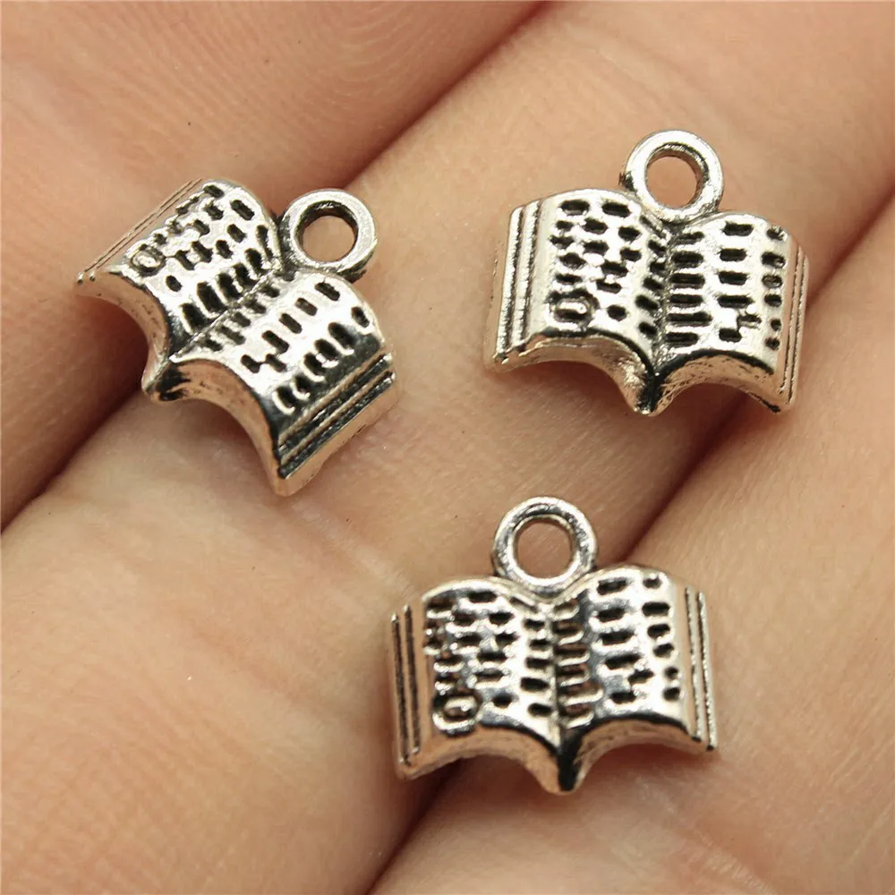 Book Learning Charms Decoration Popular Jewelry Tools