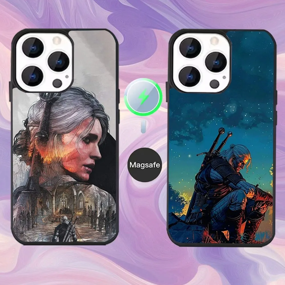 

Game T-The Witcher 3 Phone Case For iPhone 16,15,14,13,12,11,Pro,Max,Plus,Mini,Magsafe,Magnetic Wireless Charging Case