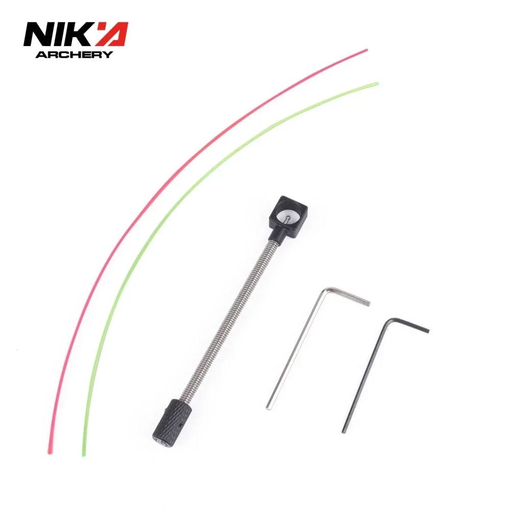 1 Stück Nika Glasfaser-Visierpin für Bogenschießen, Optisches Faser-Bogenvisier für Schießzubehör – Detail 4