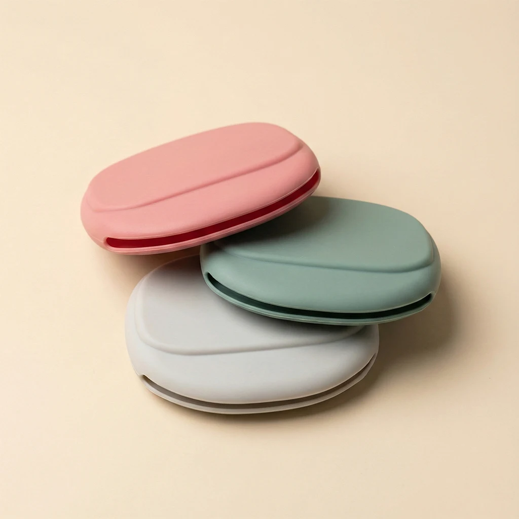 Silicone Earphone Storage Bag, Data Cable Storage Bag, Charger And Earplug Storage Bag