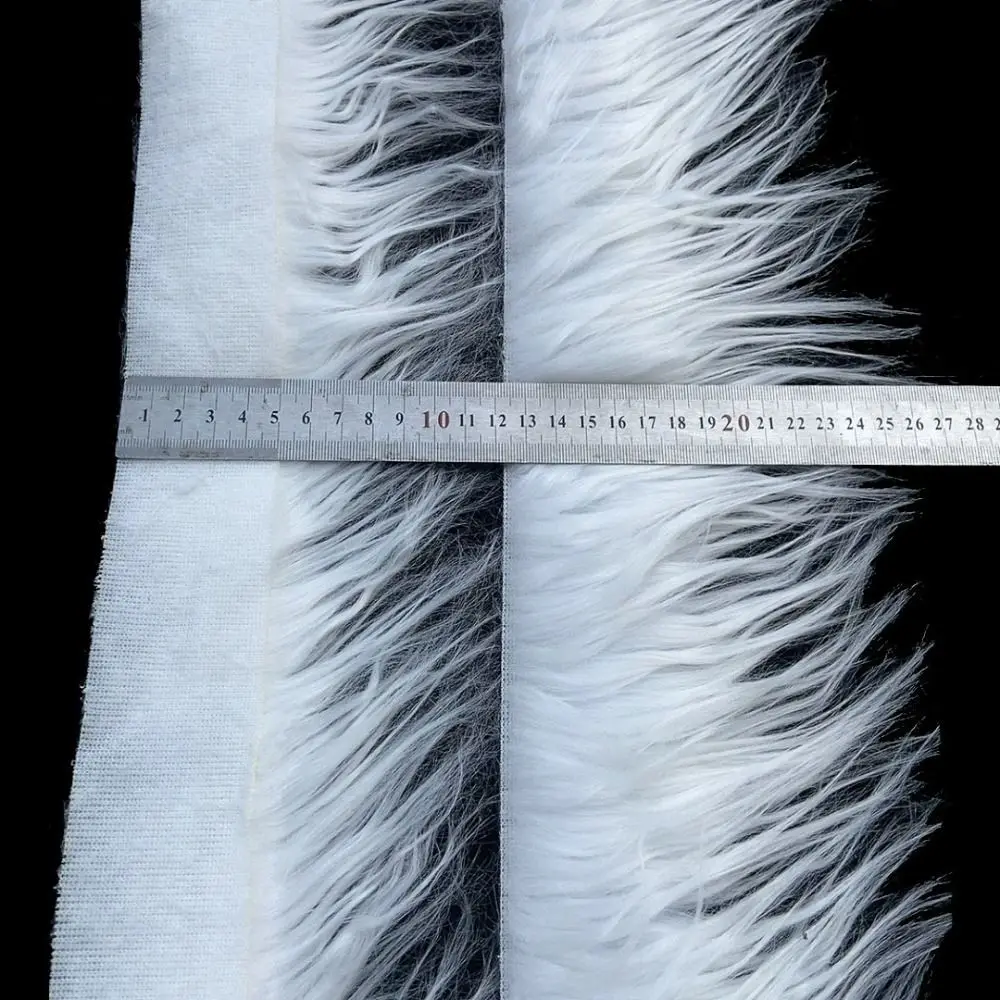 صياغة المواد DIY فو الفراء الشريط رقيق لينة التشذيب النسيج كوتابل قابل للغسل عيد الميلاد حزب الدعائم هالوين زي