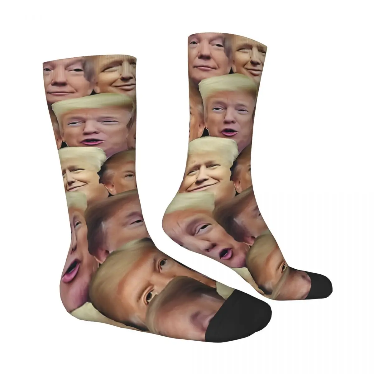 Donald Trump Socks Spring Stockings Leisure Women Men Warm Soft Socks Design Skateboard Non Slip Socks