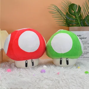 Toadette Mario Bros Pilz Plüschspielzeug Plüschpuppe, Peluches, Kindergeburtstagsgeschenk, gelbe Toadette, Blau, Rot, Grün 8 Hauptverkaufspilze von Mario - №1