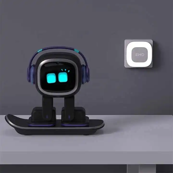 

AI EMO Robot Pets For Kids And Adults Your Perfect Interactive Companion At Home Or Workspace, Unique Gifts For Girls & Boys