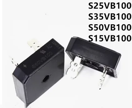 

2pcs S15VB100 S25VB100 S35VB100 S50VB100 15A 25A 35A 50A 1000V Bridge Diode