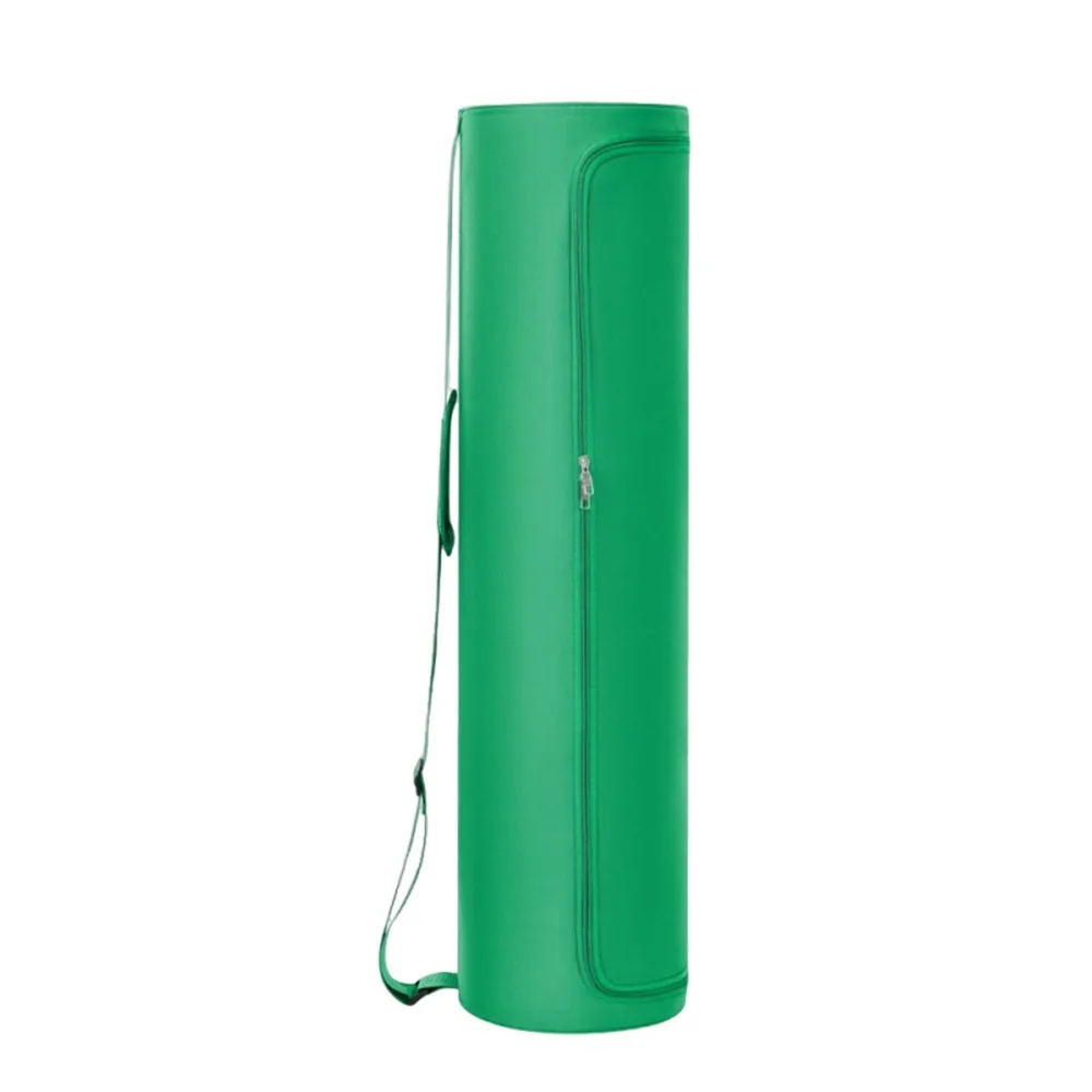 Large Capacity Yoga Mat Bag Waterproof Drawstring Fitness Mat Carrier Adjustable Strap Multifunction Gym Mat Cover Sports
