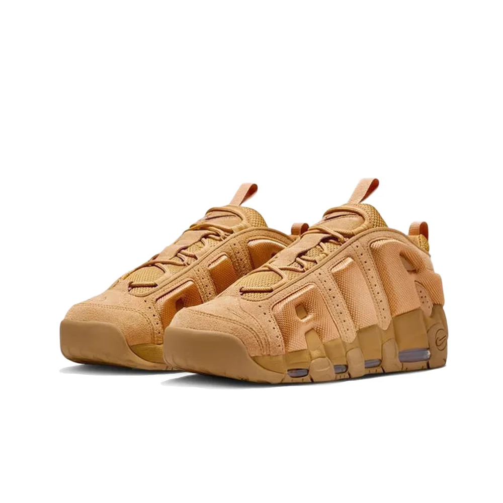 

Nike AIR MORE UPTEMPO Men's Shoes - Wheat-Colored, Non-Slip, Durable Casual Sneakers, Retro Running Shoes IM6649-700