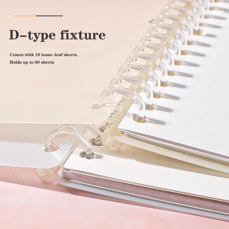 New Kokuyo Light and Thin Loose-leaf Book Gradient Color Limited B5 Detachable School Notebook Can Replace The Loose-leaf Book