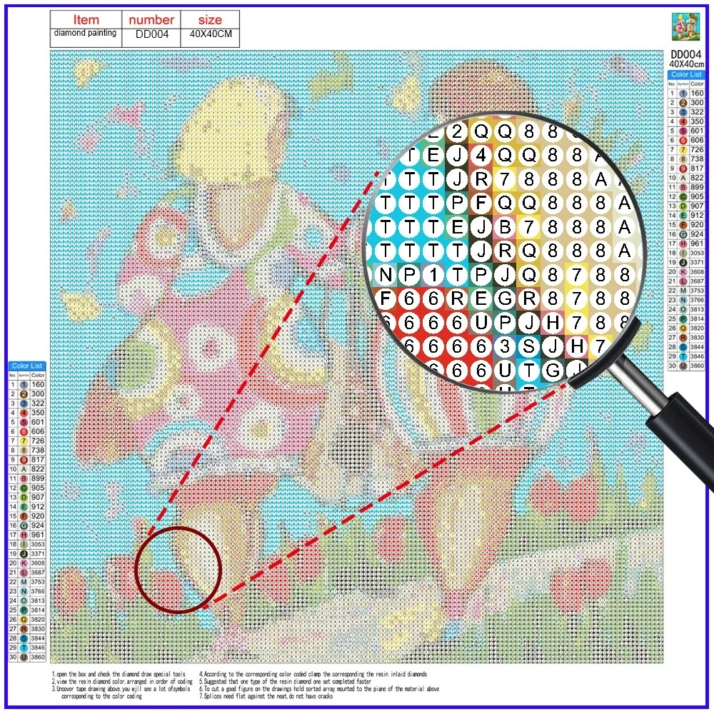 Wuthering Waves Niedlicher Verina Rover ShouAnRen Diamant Malerei Kunst Anime Spiel Yinlin Baizhi Foto Mosaik Kreuzstich Raumdekoration