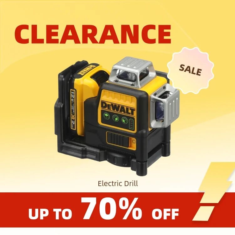 

Clearance_DeWalt Self-Anping Laser Level High Precision Outdoor Wall Tile Automatic Adjustment Gradienter Dw089lg_Continuous upd