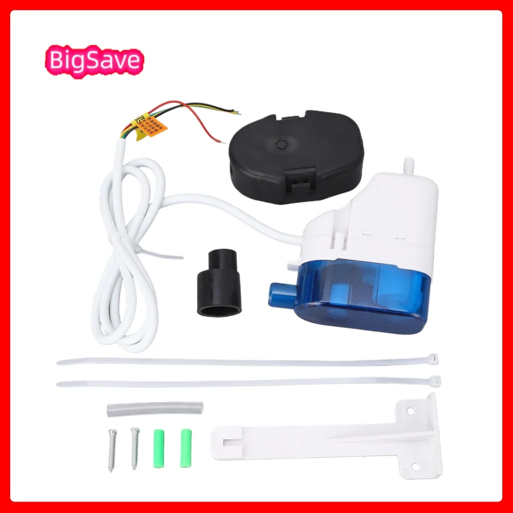 Portable Air Conditioning Drain Pump Fully Automatic Condensate Water Lifting Pump for 1‑3P Wall Mounted Machine 100‑230V Pump