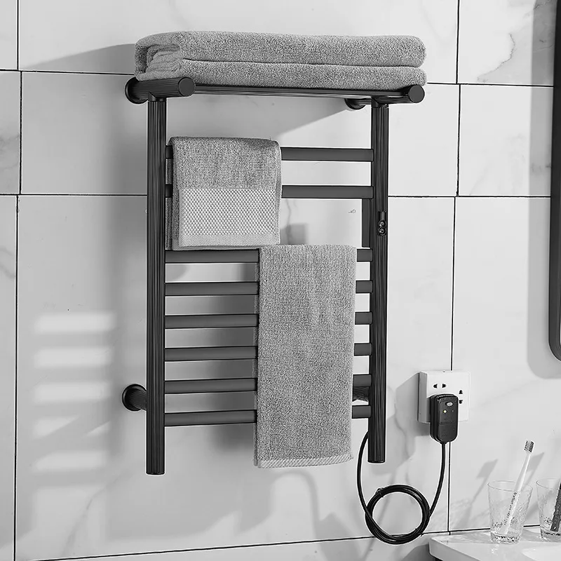 

Intelligent household electric towel rack bathroom towel drying rack Hotel constant temperature heating sterilization bathroom r