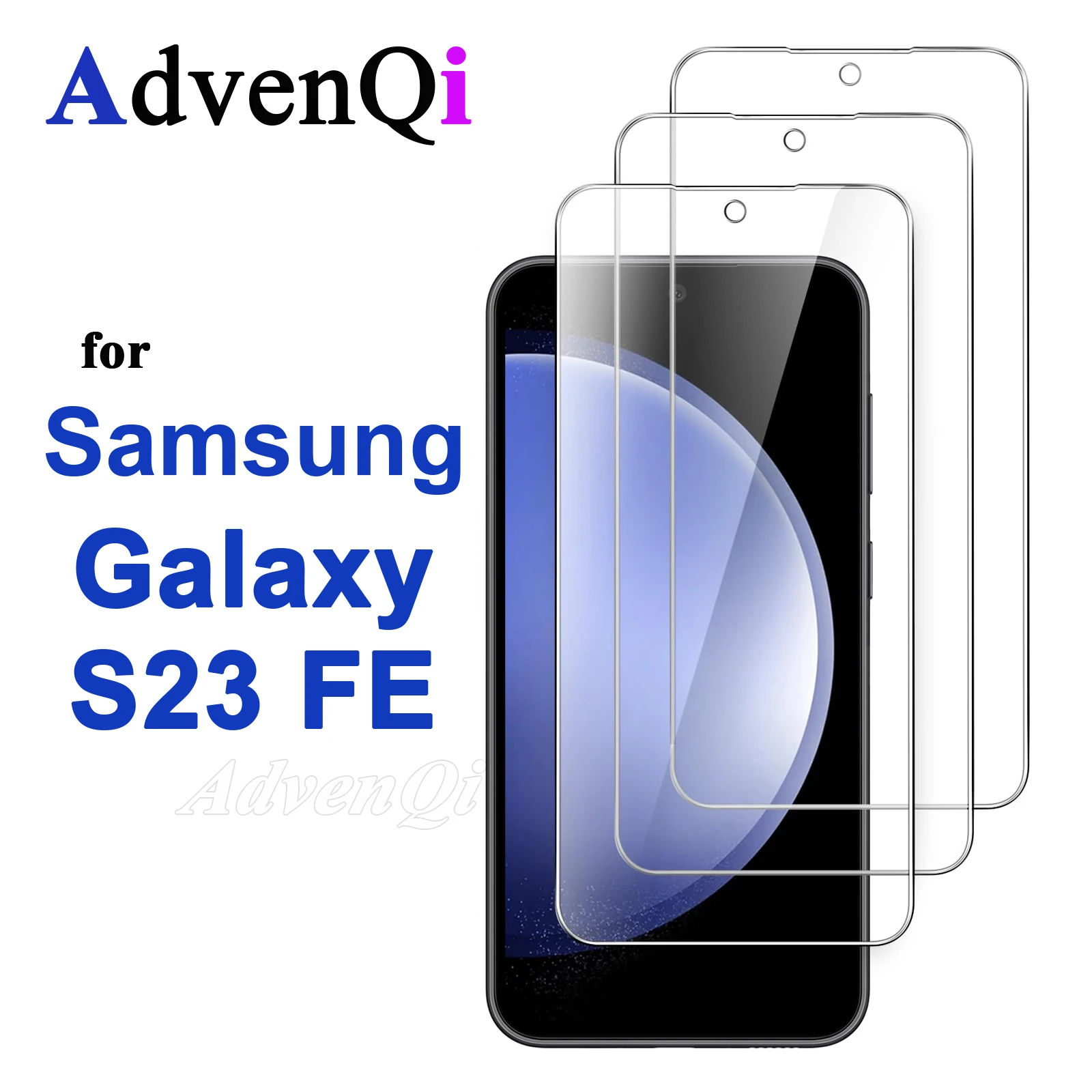 Screen Protector for Samsung Galaxy S23 FE, Tempered Glass HD 9H Anti Scratch Case Friendly product photo