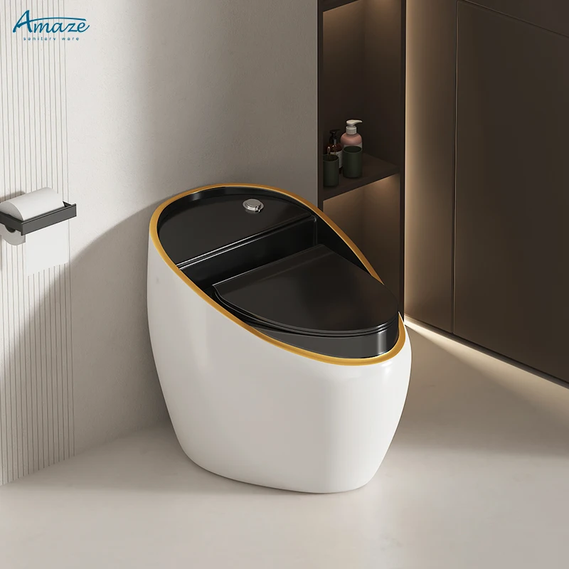 Toilette colorata integrata