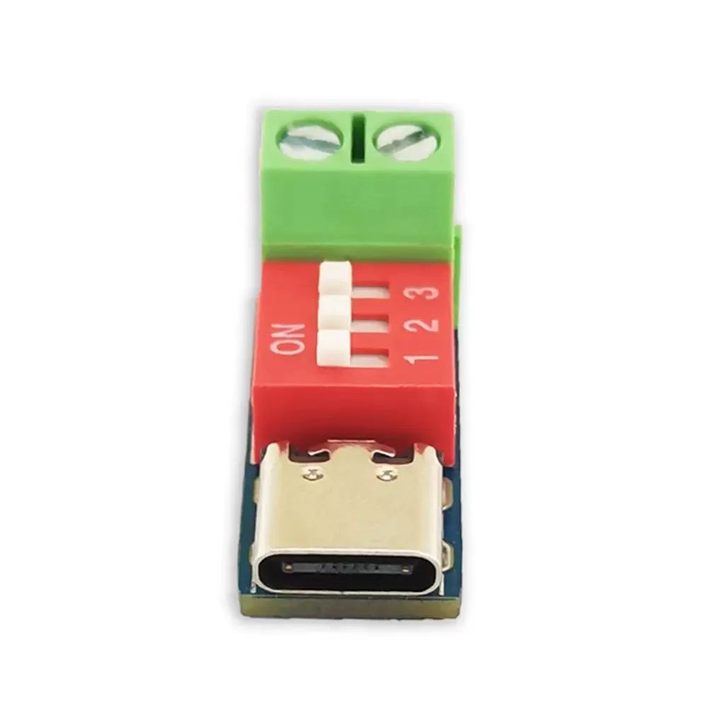5pcs PD Trigger QC PD Fast Charger Test Board Adjustable Voltage 5V 20V DIP Switch for Laptop Phone
