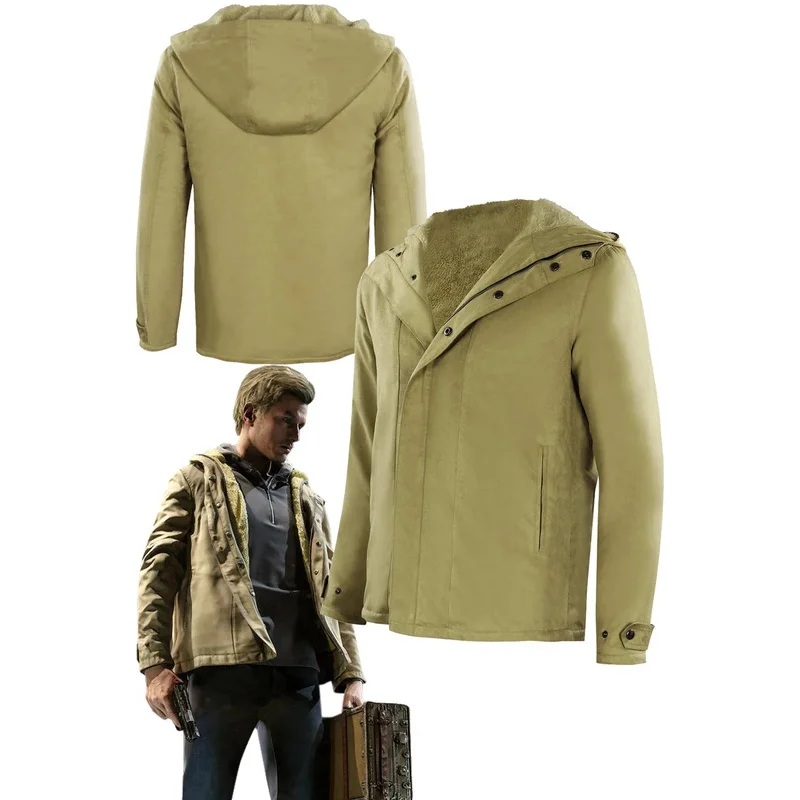 

Game Resident Village Ethan Winters Cosplay Jacket Men Costume Roleplay Fantasia Casual Halloween Carnival Clothes Disguise New