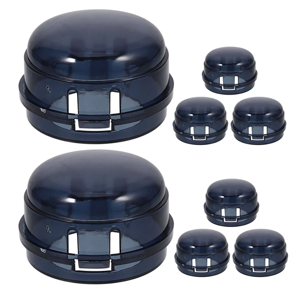 

8 шт. ручки для плиты, защитный кожух, прочная структура, аксессуар для газовой плиты, простая установка, удобная очистка, маслостойкий замок