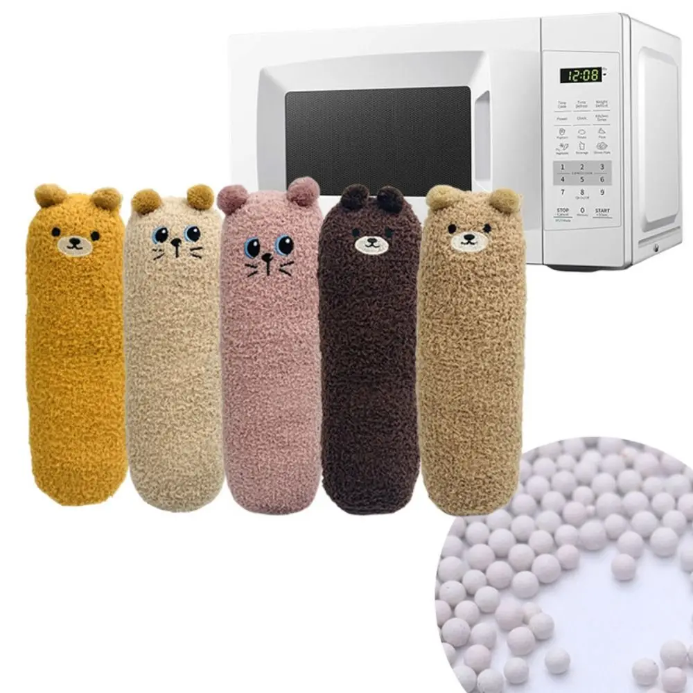 

Cute Microwave Oven Heating Plush Doll Ceramsite Filling Cozy Plush Heating Doll Pillow Pad Washable Cover Unscented