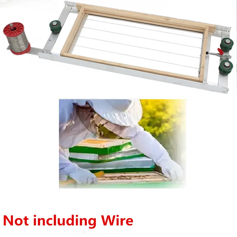 Простая в эксплуатации рама для улья, инструмент для сборки проводов, языковой удар, падант, рама для улья, монтажная плата, монтажная рама, проволока, инструмент для пчеловодства