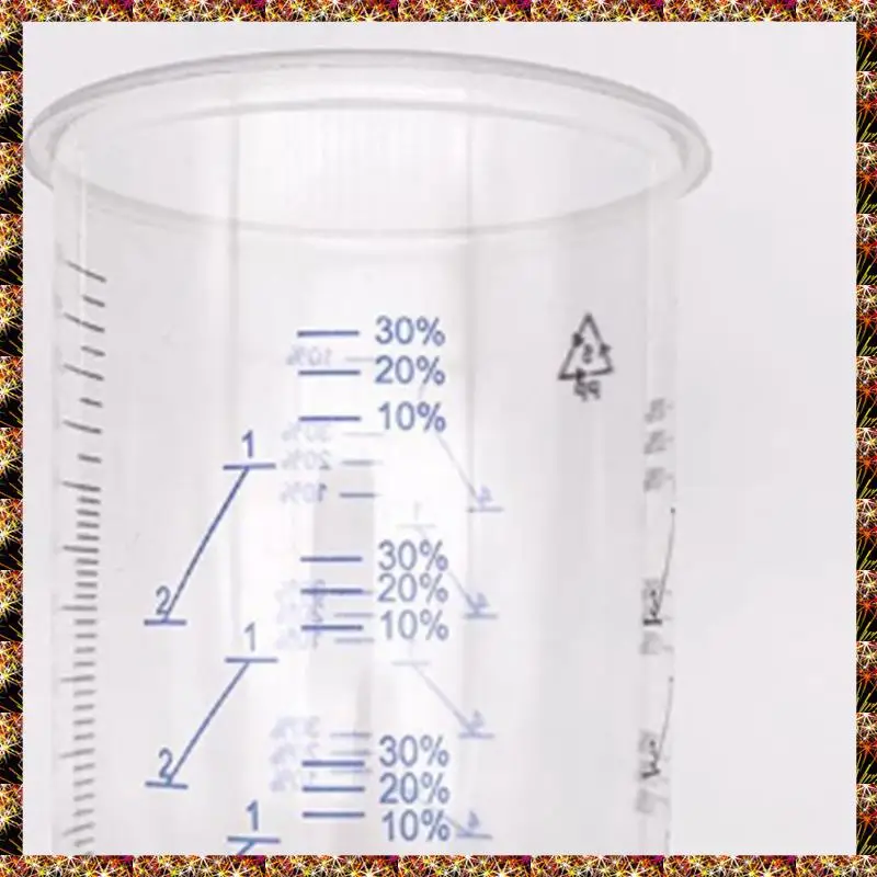 

BTCL 25 Plastic Paint Mixing Cups 600Ml Mixing Container For Precise Mixing Of Paint And Liquid (Random Color)