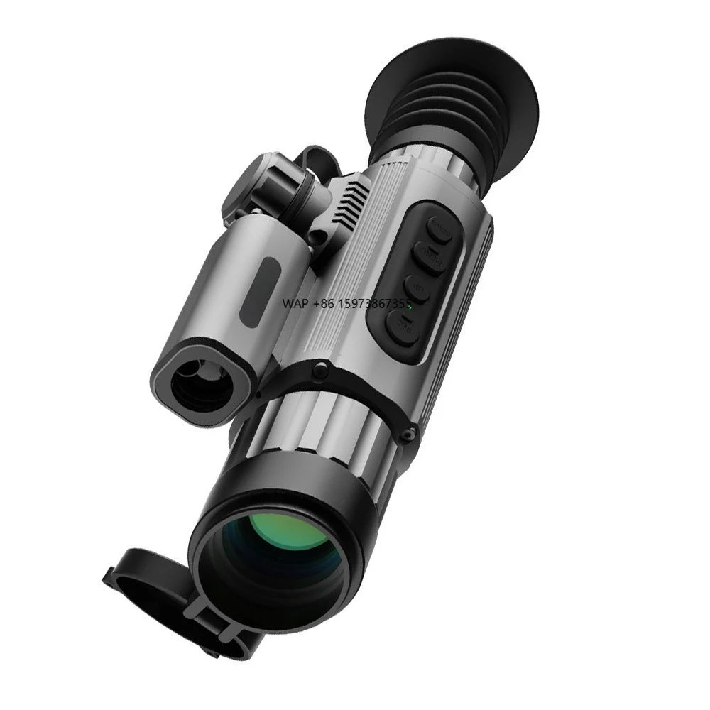 

384X288 Hunting Scope Thermal Rangefinder 1-8x Zoom 800m Ranging BC Ballistic IP66 WiFi Connect for Outdoor Observation