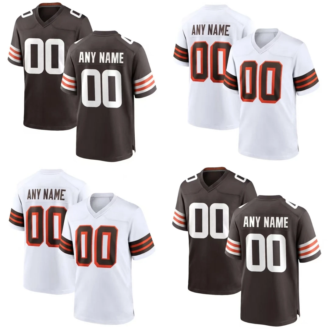 

Custom Men Youth Stitched American Football Jersey Shedeur Sanders Joe Flacco Chubb Shirts