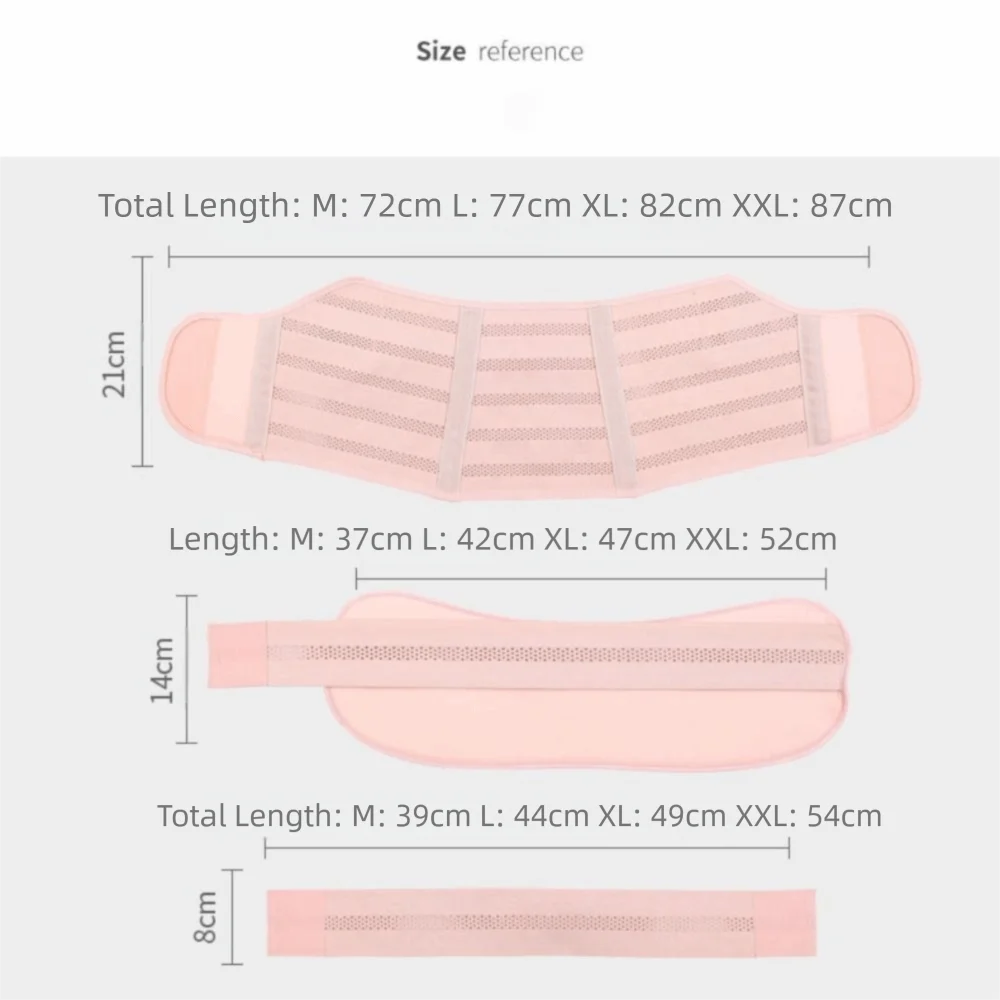 مجموعة من أربطة بطن الأمومة الناعمة القابلة للتنفس، حزام بطن داعم إضافي قابل للتعديل، حزام بطن الحمل المتين المحمول