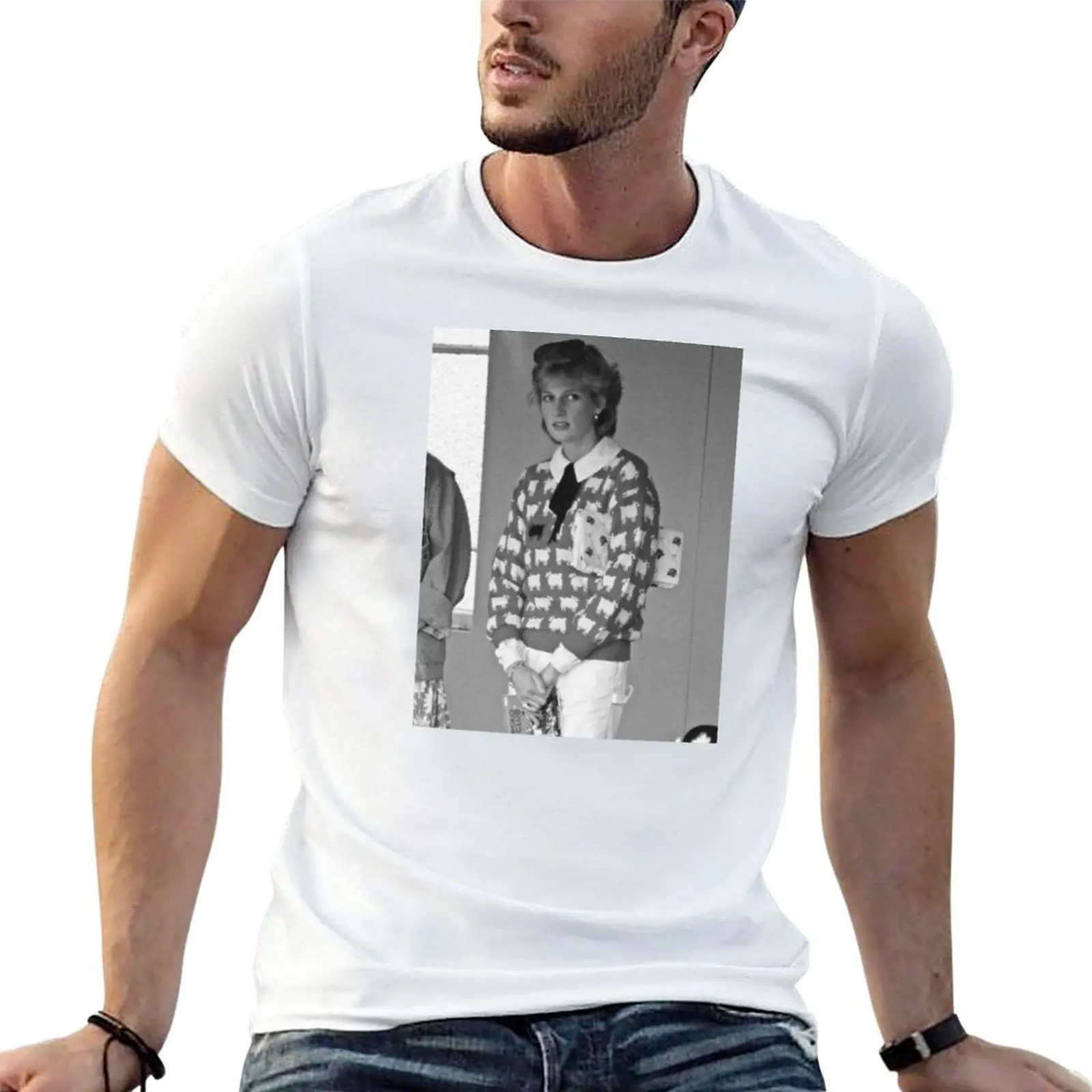 Diana Black Sheep Sweater T-Shirt animal prinfor boys gifts for boyfriend mens white t shirts