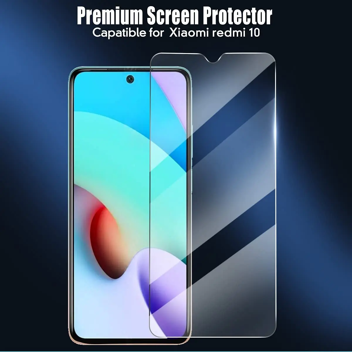 For Xiaomi Redmi 10 Glass for Xiaomi Redmi 10 9 9T Note 11 10 Pro 5G 10S 9S Poco M4 X4 Pro Tempered Glass Screen Protector Film