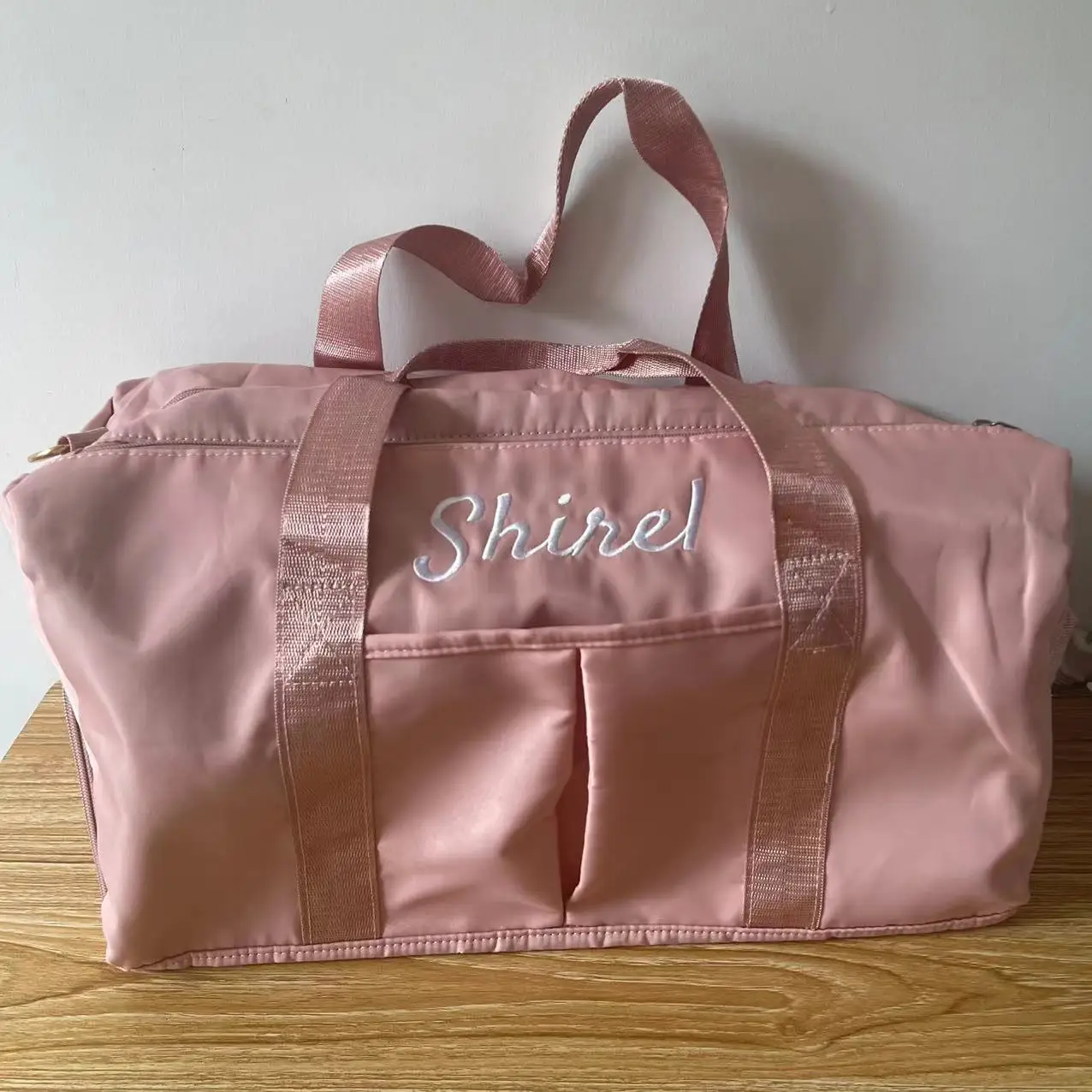 Personalized Duffel Bag Bridesmaid Gift Custom Weekend Bag Gym Bag Cabin Tote Bag Bridal Gift Travel Bag Waterproof Shoulder Bag