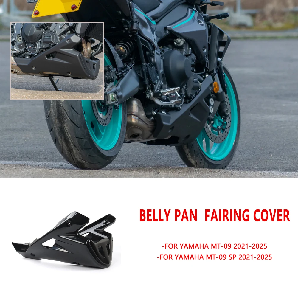 

For Yamaha MT-09 SP Y-AMT MT09 2021-2025 Belly Pan Engine Chassis Spoiler Fairing Guard Cover Protector Motorcycle Accessory