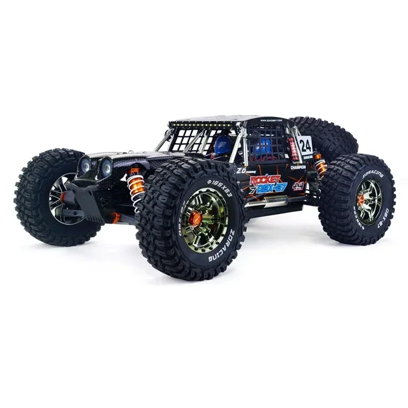 Pneu de roue de voiture RC, 4 pièces, pour ZD Racing DBX-07 DBX07 1/7 RC, pièces de mise à niveau, accessoires de rechange