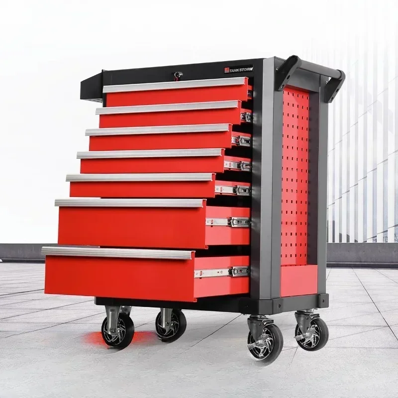 Trolley Garage Tools Cabinet Organizer Workshop Storage Box Tool Cart Garage Accessories Carro De Herramientas Tools Packaging