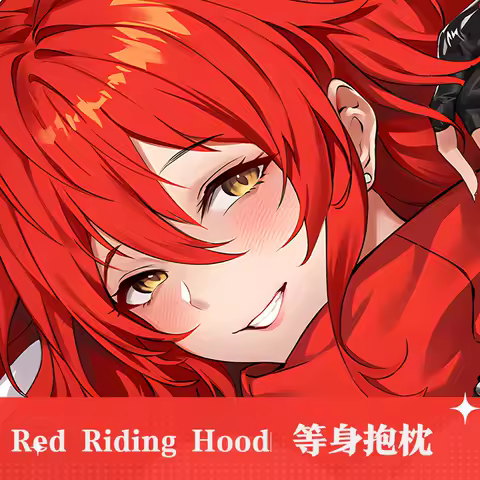 Anime GODDESS OF VICTORY NIKKE Red Riding Hood Dakimakura 2-Side Print Pillowcase Hing Body Cushion Cover Otaku Waifu